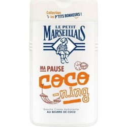 Le Petit Marseillais Douche Ma Pause Coco-Ning Au Beurre De Coco 250ml (lot de 4)