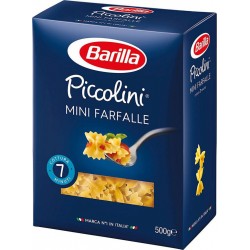Barilla Piccolini Mini Farfalle 500g (lot de 6)