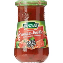 Panzani Sauce Tomates et Basilic 210g (lot de 6)