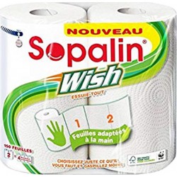Sopalin Wish Essuie-tout 2 Rouleaux (lot de 3)