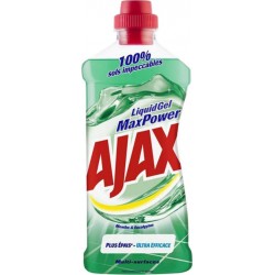 Ajax LiquidGel MaxPower Menthe et Eucalyptus 750ml (lot de 3)