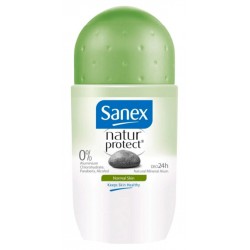 Sanex Déodorant Natur Protect’ Peaux Normales Roll-On 50ml (lot de 3)