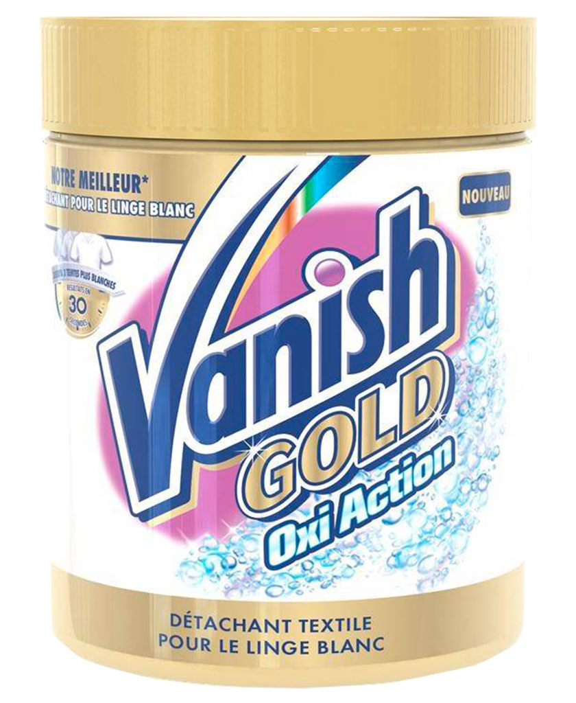 Vanish Gold Oxi Action Blanc 470gr (lot de 2) - DISCOUNT
