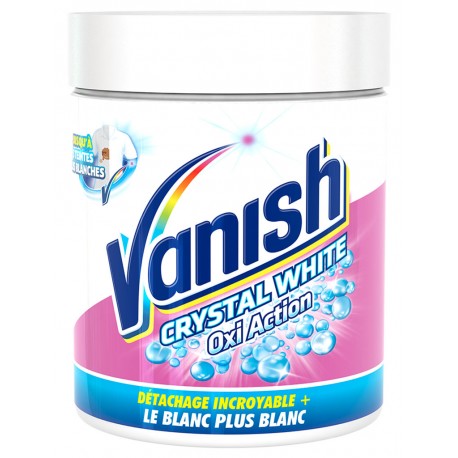 Vanish Oxi Action Crystal Blanc 500g (lot de 2)