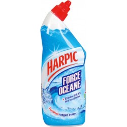 Harpic Gel Force Océane Fraîcheur Intense 750ml (lot de 6)