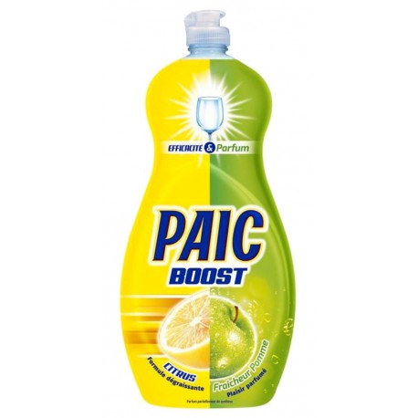 Paic Boost Citrus Formule Dégraissante Fraîcheur Pomme 500ml (lot de 6)