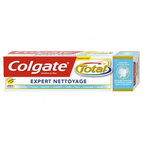 Colgate Dentifrice Total Expert Nettoyage 75ml (lot de 6)