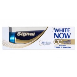 Signal Dentifrice White Now Care Correction Gold 75ml (lot de 4)