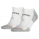 Head Chaussettes Performance Sneaker Gris Blanc Taille 43 à 46 (lot de 4 paires)