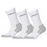 Head Chaussettes Performance Crew Gris Blanc Taille 43 à 46 (lot de 6 paires)