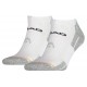 Head Chaussettes Performance Sneaker Gris Blanc Taille 39 à 42 (lot de 4 paires)