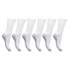 Dim EcoDim Mi Chaussettes Sport Gris Blanc Taille 40 à 45 (lot de 6 paires)