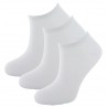 Dim EcoDim Chaussettes Sport Blanc Taille 40 à 45 (lot de 6 paires)