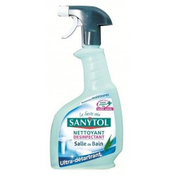 Sanytol Vaporisateur Nettoyant Désinfectant Salle De Bain Ultra Détartrant 500ml (lot de 3)