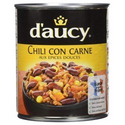D'aucy Chili Con Carne 840g (lot de 6)