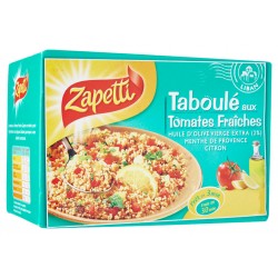 Zapetti Taboulé Aux Tomates Fraiches 360g (lot de 6)