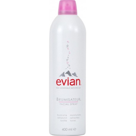 Evian Brumisateur Spray Facial 400ml (lot de 2)