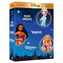 Disney Vaiana La Reine Des Neiges Coffret 3 DVD