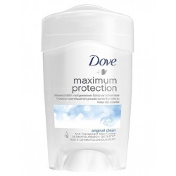 Dove Stick Femme Maximum Protection Original Clean Anti-Transpirant Format 45ml (lot de 3)