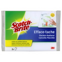 Scotch-Brite Efface-Tache Par 2 (lot de 6 soit 12 éponges)