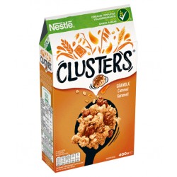 Nestlé Clusters Granola Caramel 400g (lot de 4)