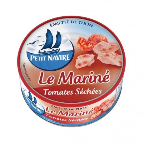 Petit Navire Thon Le Mariné Tomates Séchées 110g (lot de 5)