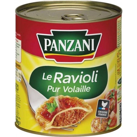 Panzani Le Ravioli Pur Volaille 800g (lot de 8)