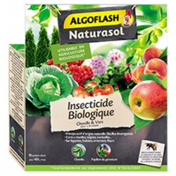 Algoflash Naturasol Insecticide Biologique Chenilles et Vers 16 doses
