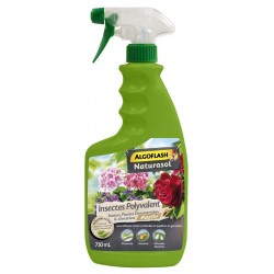 Algoflash Spray Naturasol Insectes Polyvalent Rosiers Plantes Ornementales et d’Intérieur 750ml