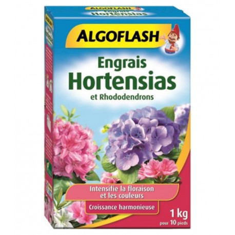 Algoflash Engrais Hortensias et Rhododendrons 1Kg (lot de 3)