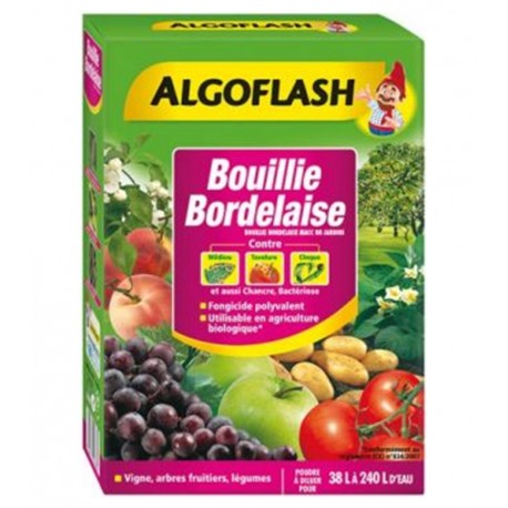 Algoflash Fongicide Bouillie Bordelaise Poudre 960g (lot de 3)