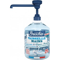 Briochin Liquide Vaisselle Mains au Savon Noir et Algues Marines 500ml (lot de 4)