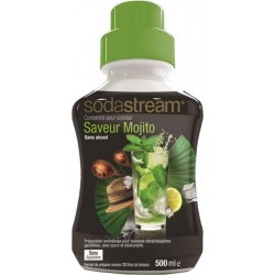 Sodastream Concentré pour Cocktail Saveur Mojito sans Alcool 500ml 30025504 (lot de 3)