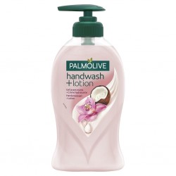 Palmolive Pompe Gel Lavant Mains + Crème Hydratante Parfum Orchidée & Coco 250ml (lot de 10)