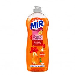 Mir Vaisselle Secret du Monde Granadille et Hibiscus Madagascar Dégraissant 750ml (lot de 10)