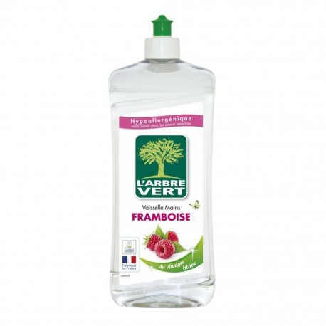 L'Arbre Vert L’Arbre Vert Vaisselle & Mains Hypoallergénique à la Framboise et au Vinaigre Blanc 750ml (lot de 6)