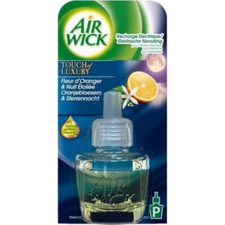 AIR WICK - recharge diffuseur electrique fleur orangers&nuit air