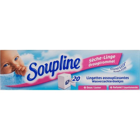 Soupline Voile Sèche-Linge Grand Air (lot de 6 soit 120 lingettes)