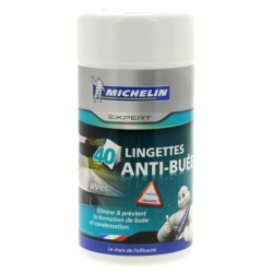 Michelin Expert Lingettes Anti-Buée et Condensation x40 (lot de 2 soit 80 lingettes)