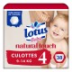 Lotus Couches Baby Touch Taille 4 (9-14Kg) x38 (lot de 2 soit 76 couches)