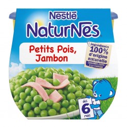 Nestlé P'tit Brassé Mini Poire (+4-6 mois) par 6 pots de 60g (lot de 8 soit  48 pots) 