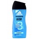 Adidas Douche After Sport 3 en 1 Body Hair Face Protein Hydrating 250ml (lot de 6)