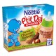 Nestlé P’tit Dej Saveur Chocolat Noisette (+6 mois) par 2 briques de 250ml (lot de 8 soit 16 briques)