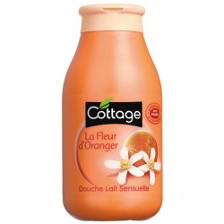 Cottage Douche Lait Sensuelle La Fleur d’Oranger 250ml (lot de 6)
