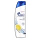 Head & Shoulders Shampooing Antipelliculaire + Après Shampooing 2 in 1 Citrus Fresh 255ml (lot de 4)