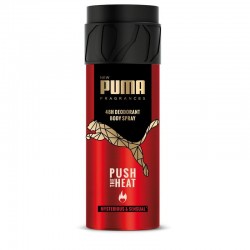 Puma Fragrances Déodorant Push The Heat Mysterious & Sensual 150ml (lot de 3)