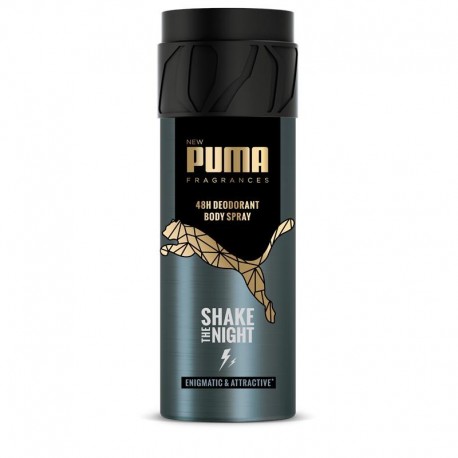 Puma Fragrances Déodorant Shake The Night Enigmatic & Attractive 150ml (lot de 3)