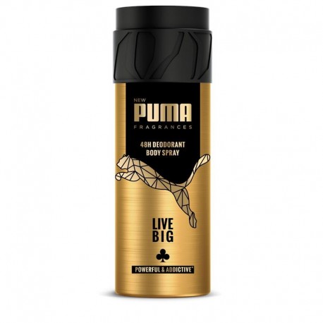 Puma Fragrances Déodorant Live Big Powerful & Addictive 150ml (lot de 3)