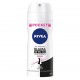 Nivea Anti-Transpirant Black & White Invisible Original 48h Protection Format Pocket 100ml (lot de 4)