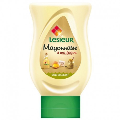 Lesieur Mayonnaise à ma Façon Sans Colorant 220g (lot de 6)